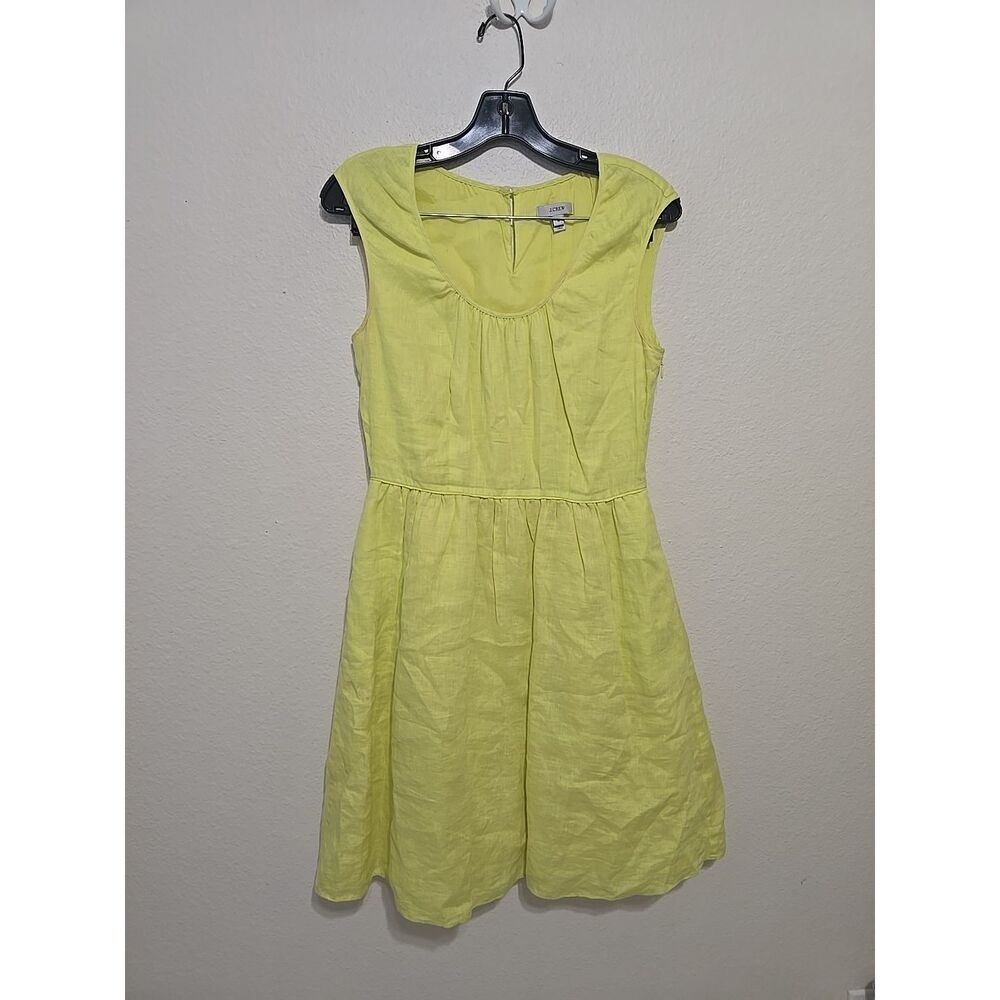 J. Crew 100% Linen Dress Size‎ 4